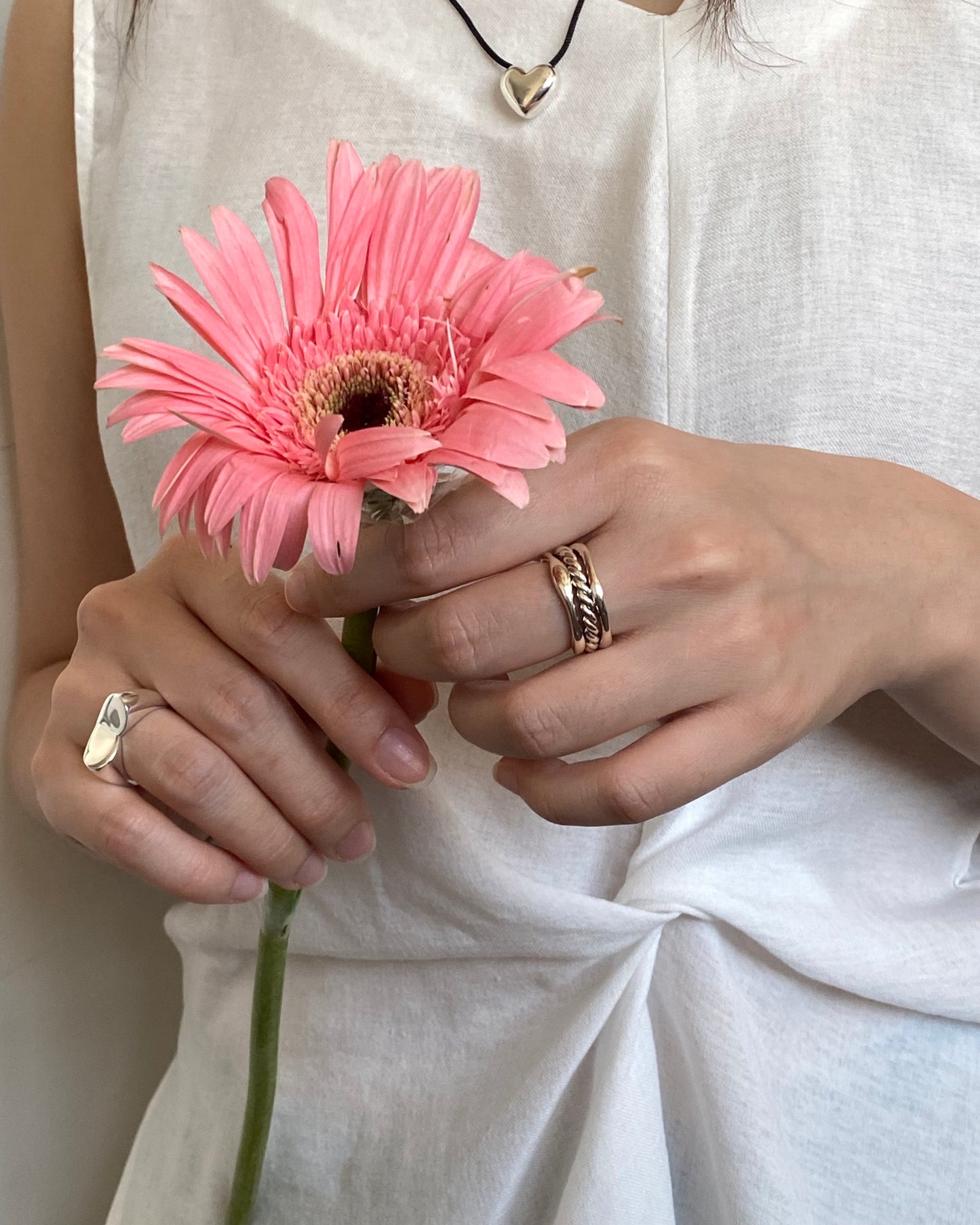 [silver925] Vintage Layer Ring