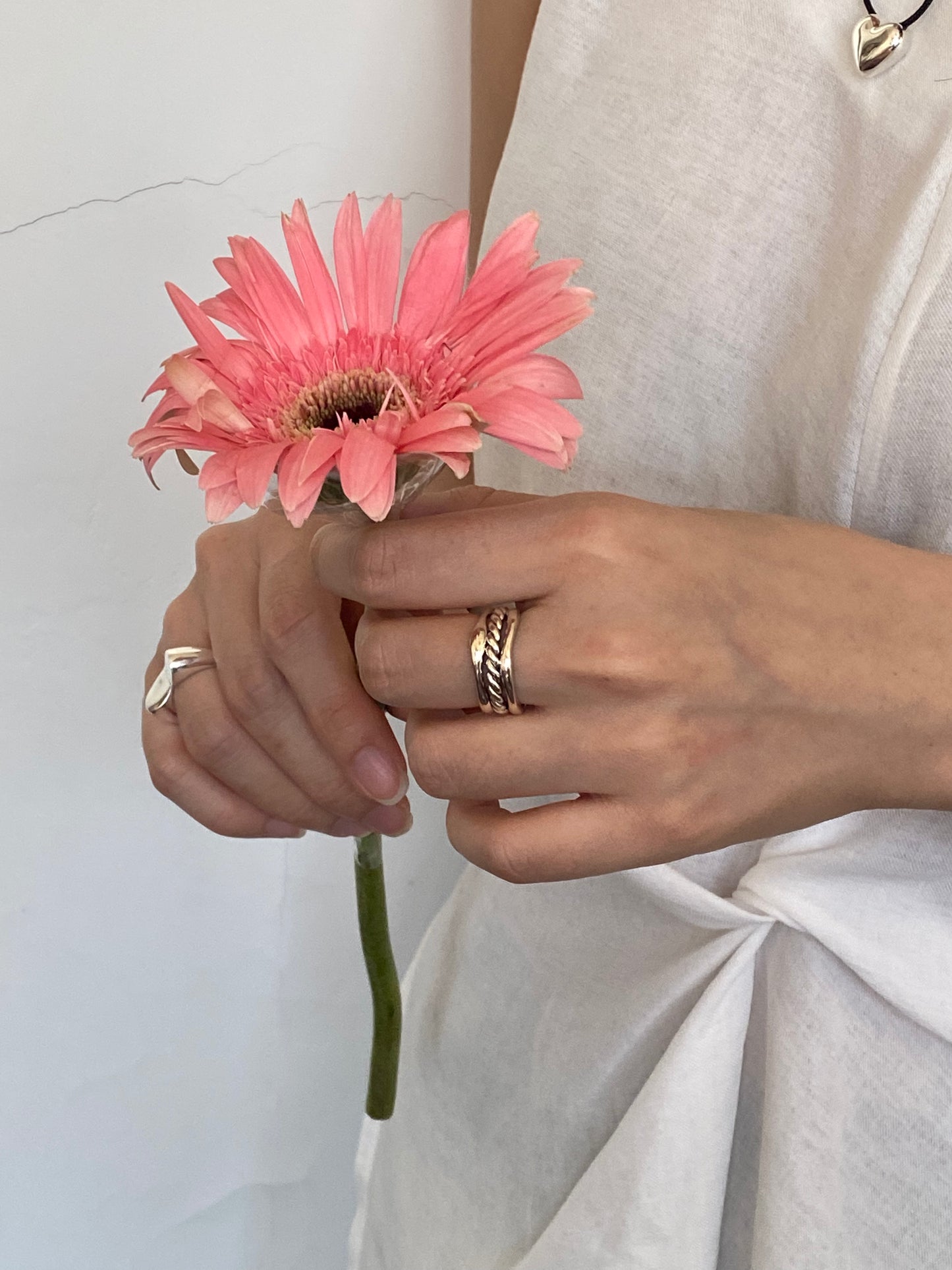 [silver925] Vintage Layer Ring
