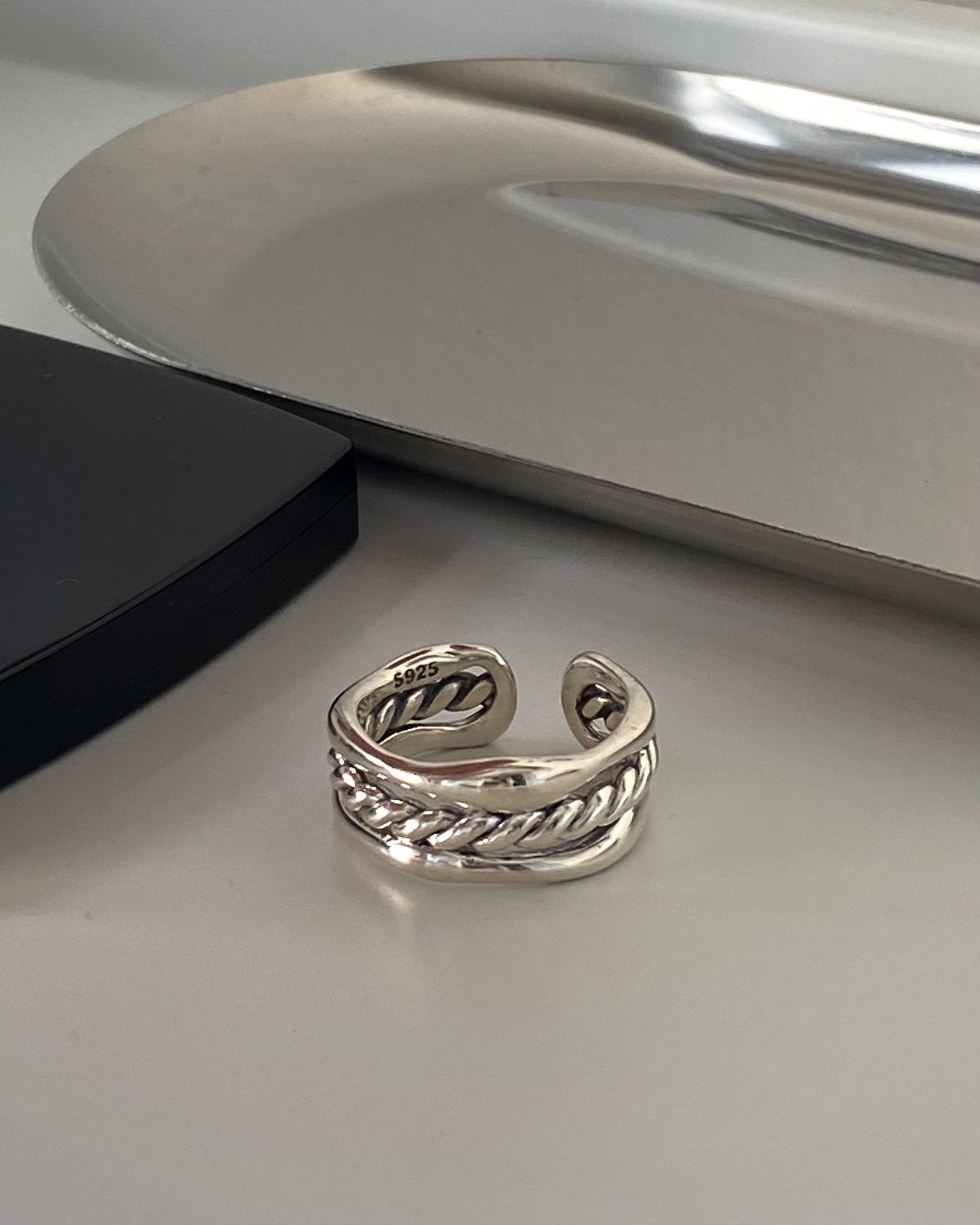 [silver925] Vintage Layer Ring