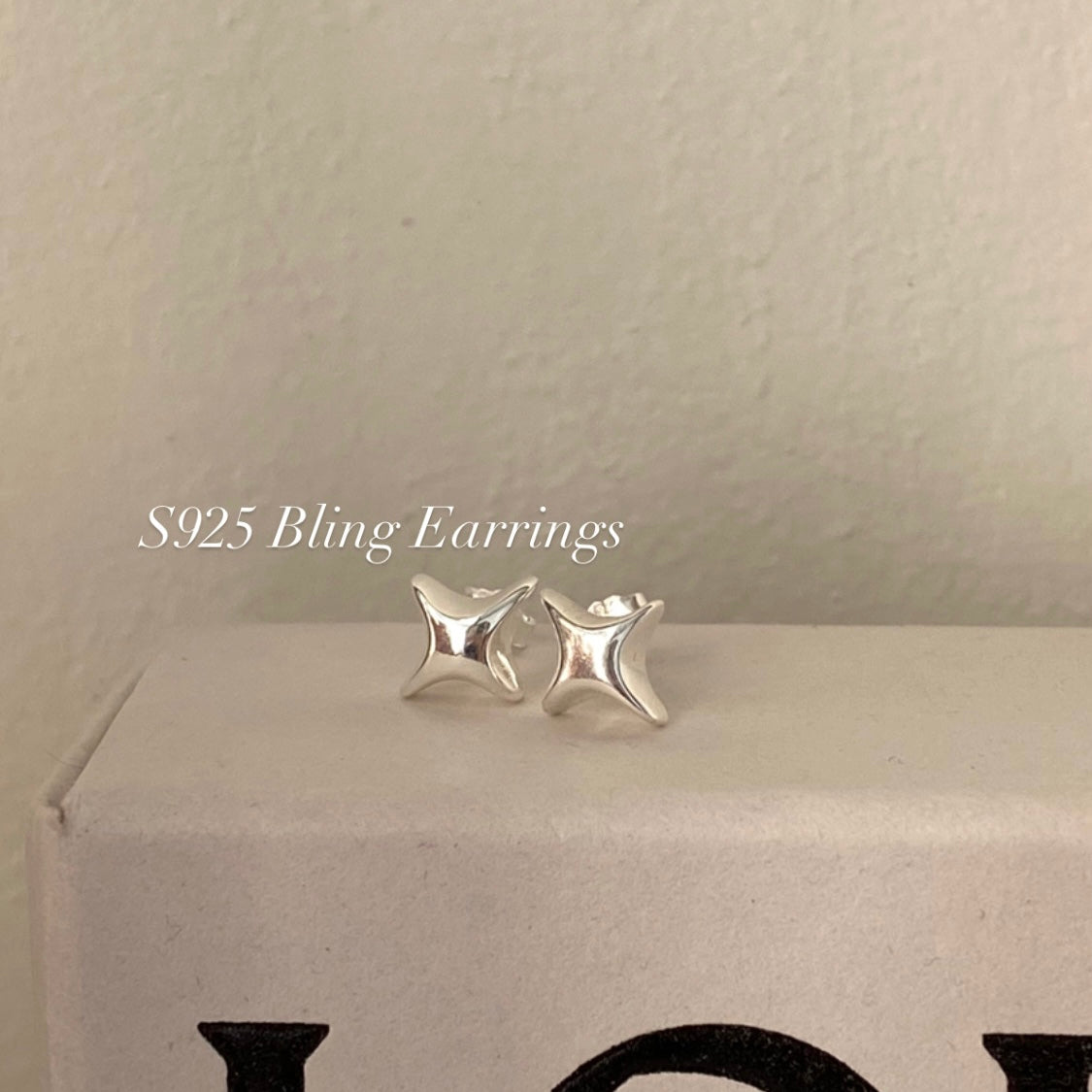 [silver925] Bling Earrings
