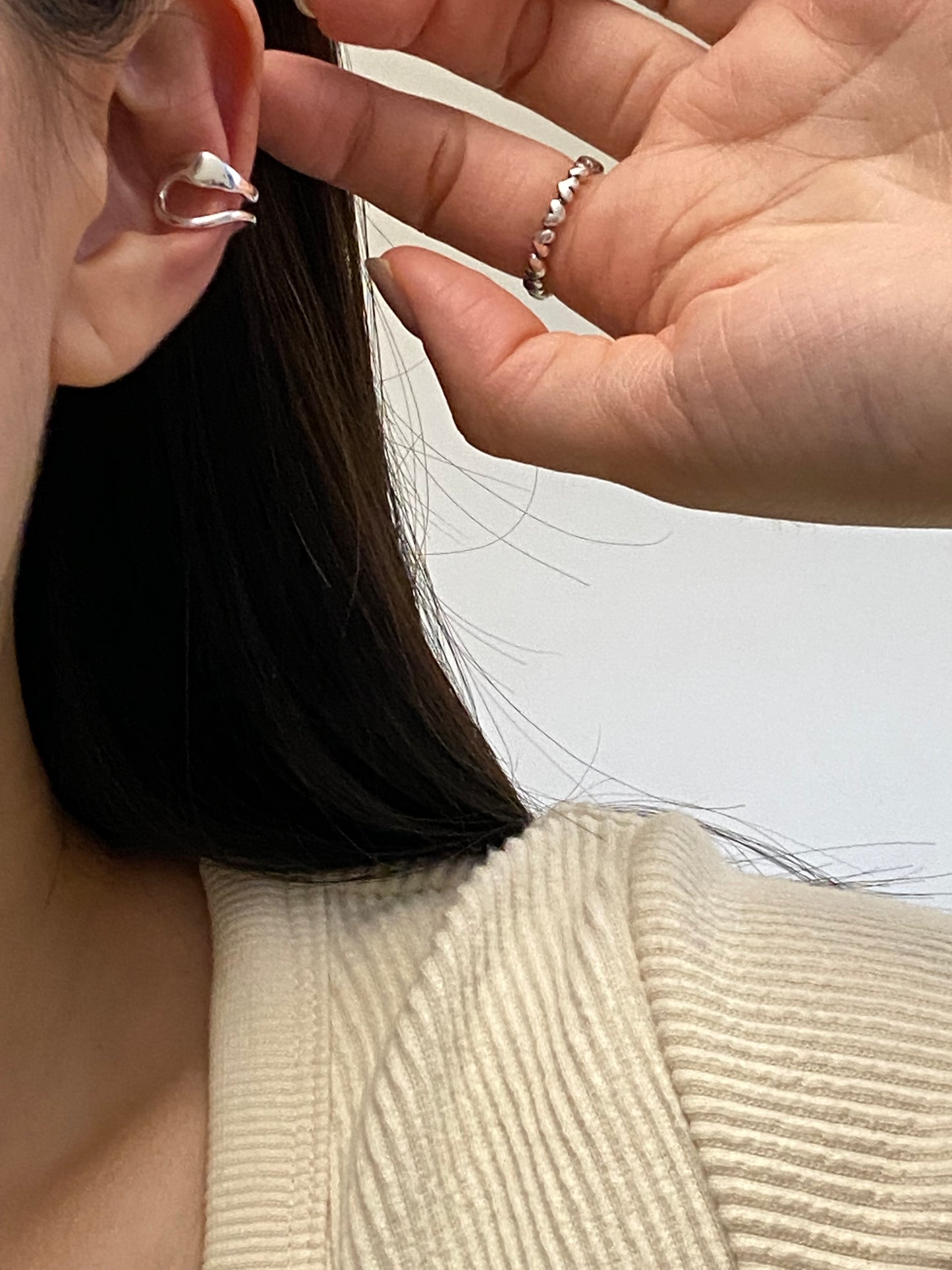 [silver925] Folding Ear Cuff