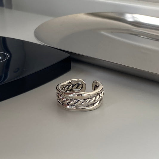[silver925] Vintage Layer Ring