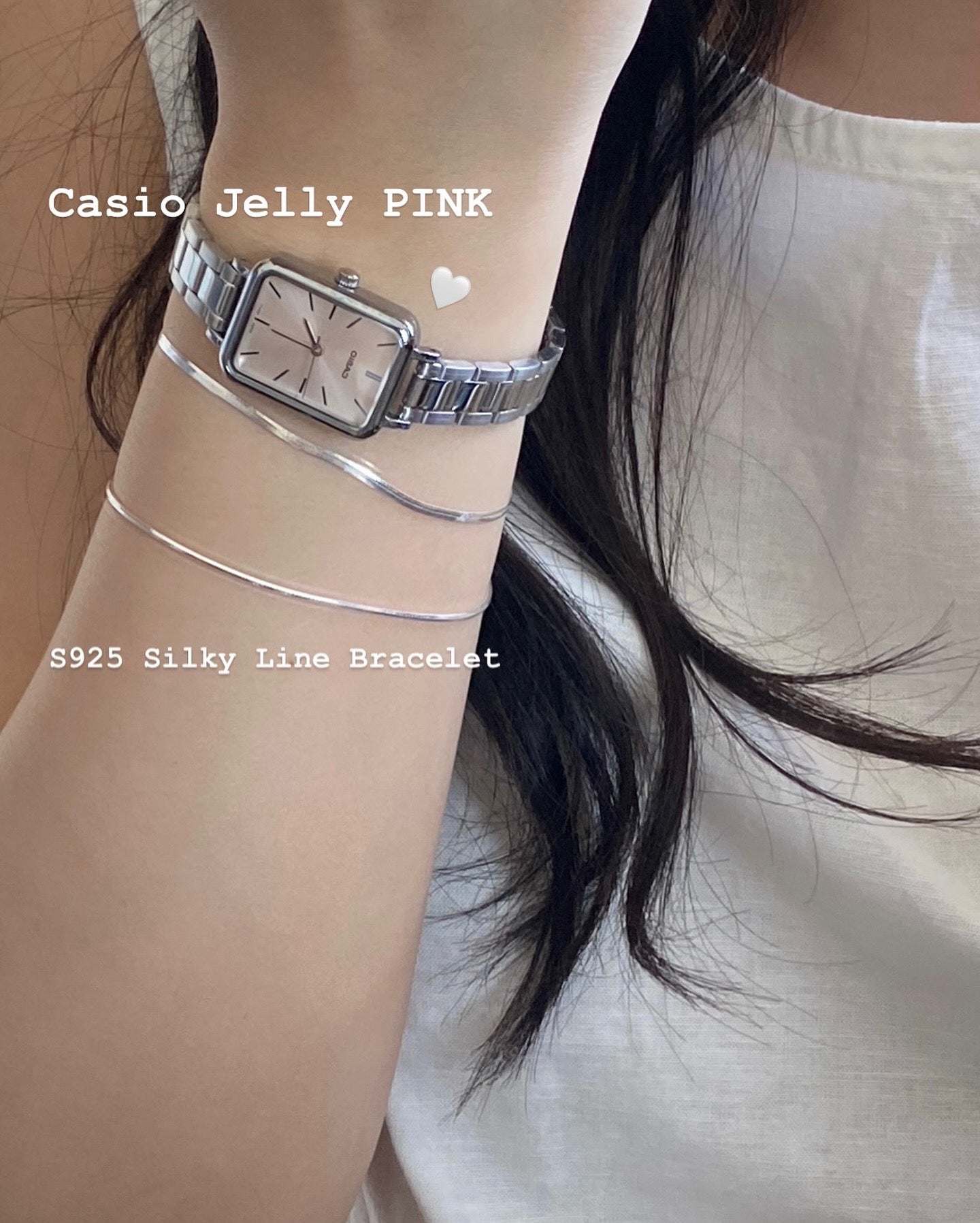 Silky Line Bracelet – Minimalist Elegance in Sterling Silver