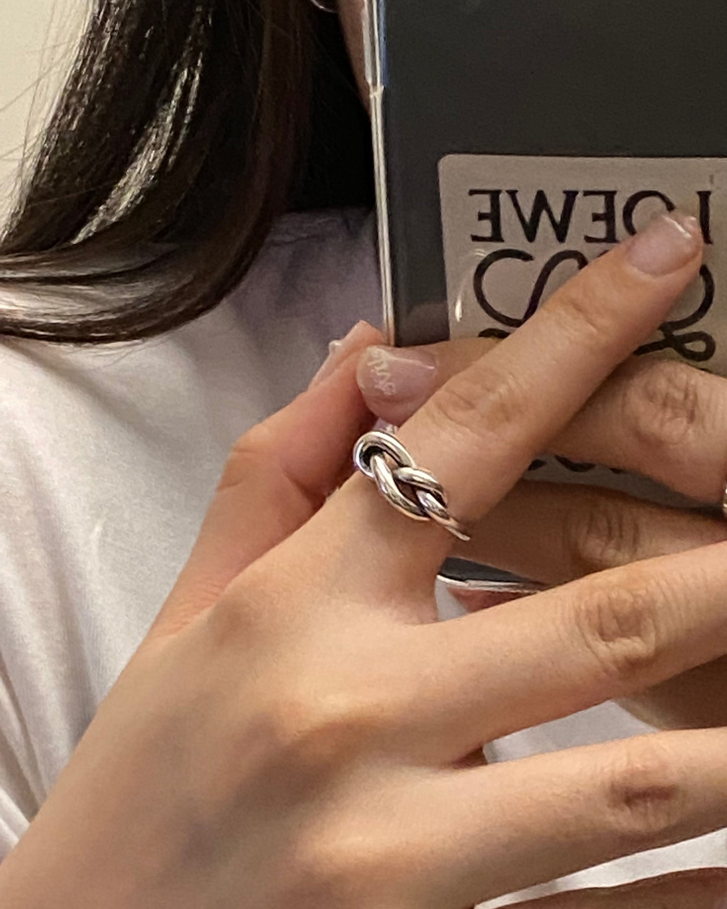 [silver925] Vintage Knot Ring #2
