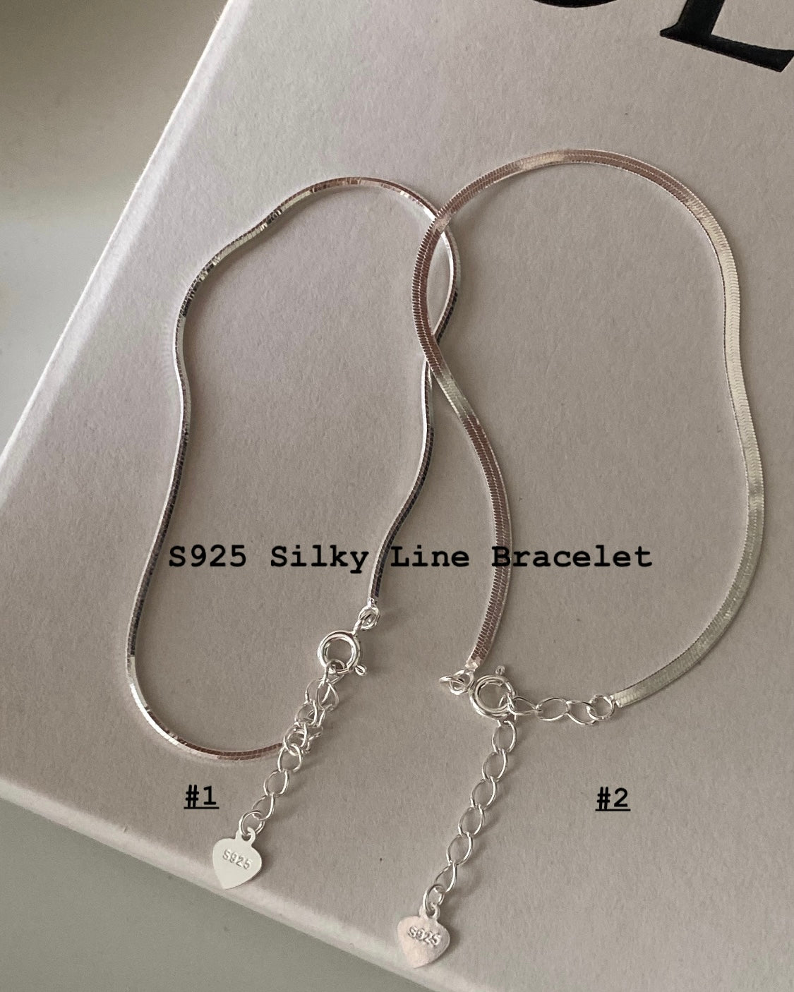 Silky Line Bracelet – Minimalist Elegance in Sterling Silver