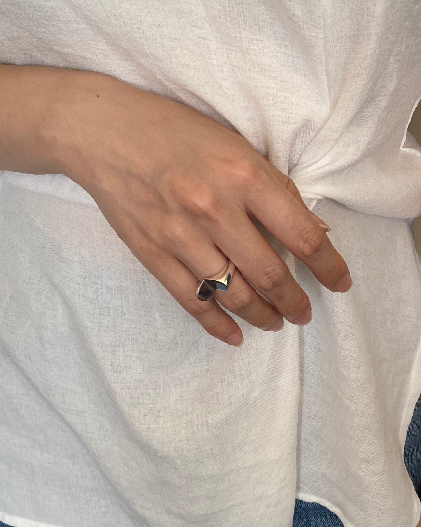 [silver925] Lip Heart Ring