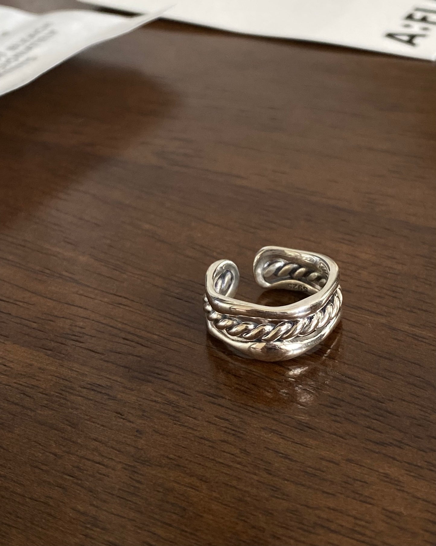 [silver925] Vintage Layer Ring
