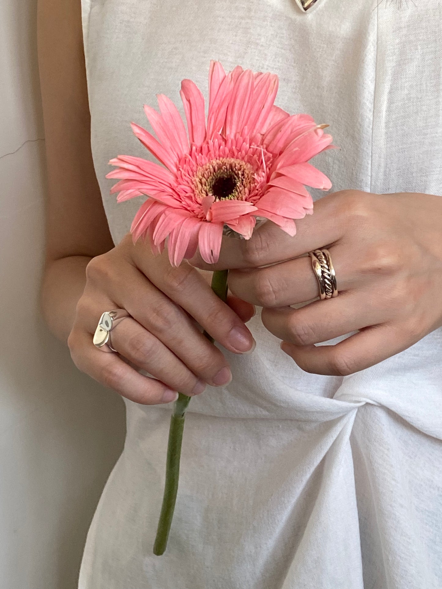 [silver925] Lip Heart Ring