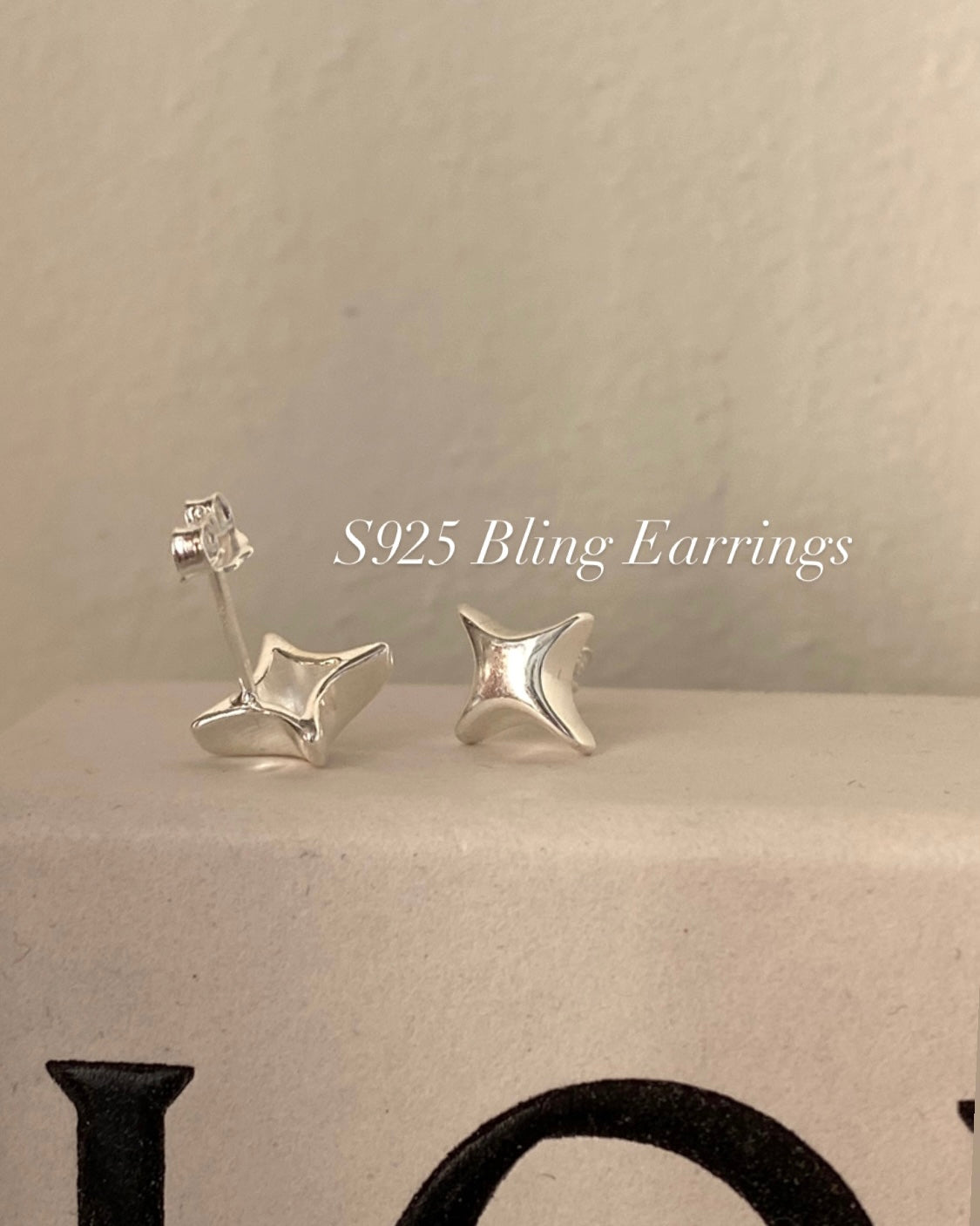 [silver925] Bling Earrings