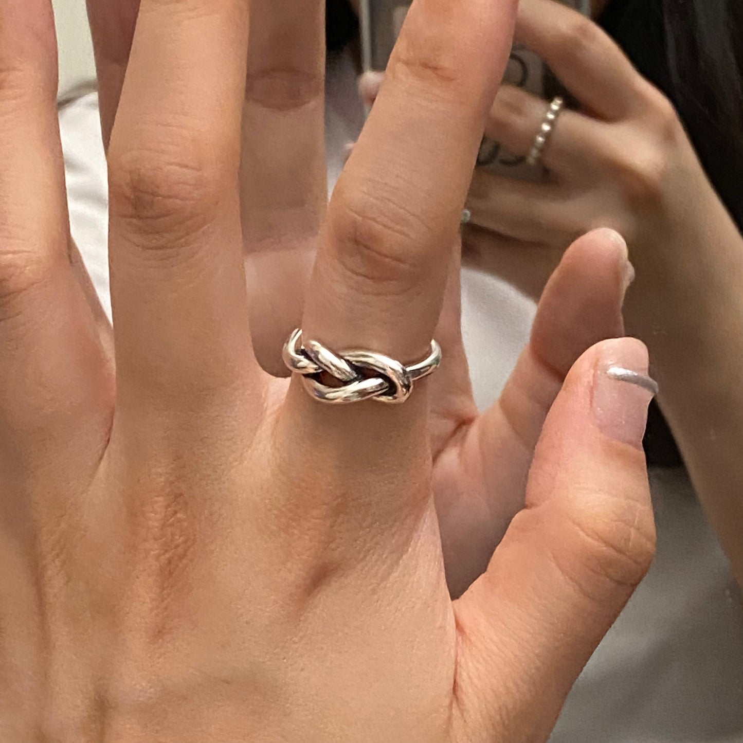 [silver925] Vintage Knot Ring #2