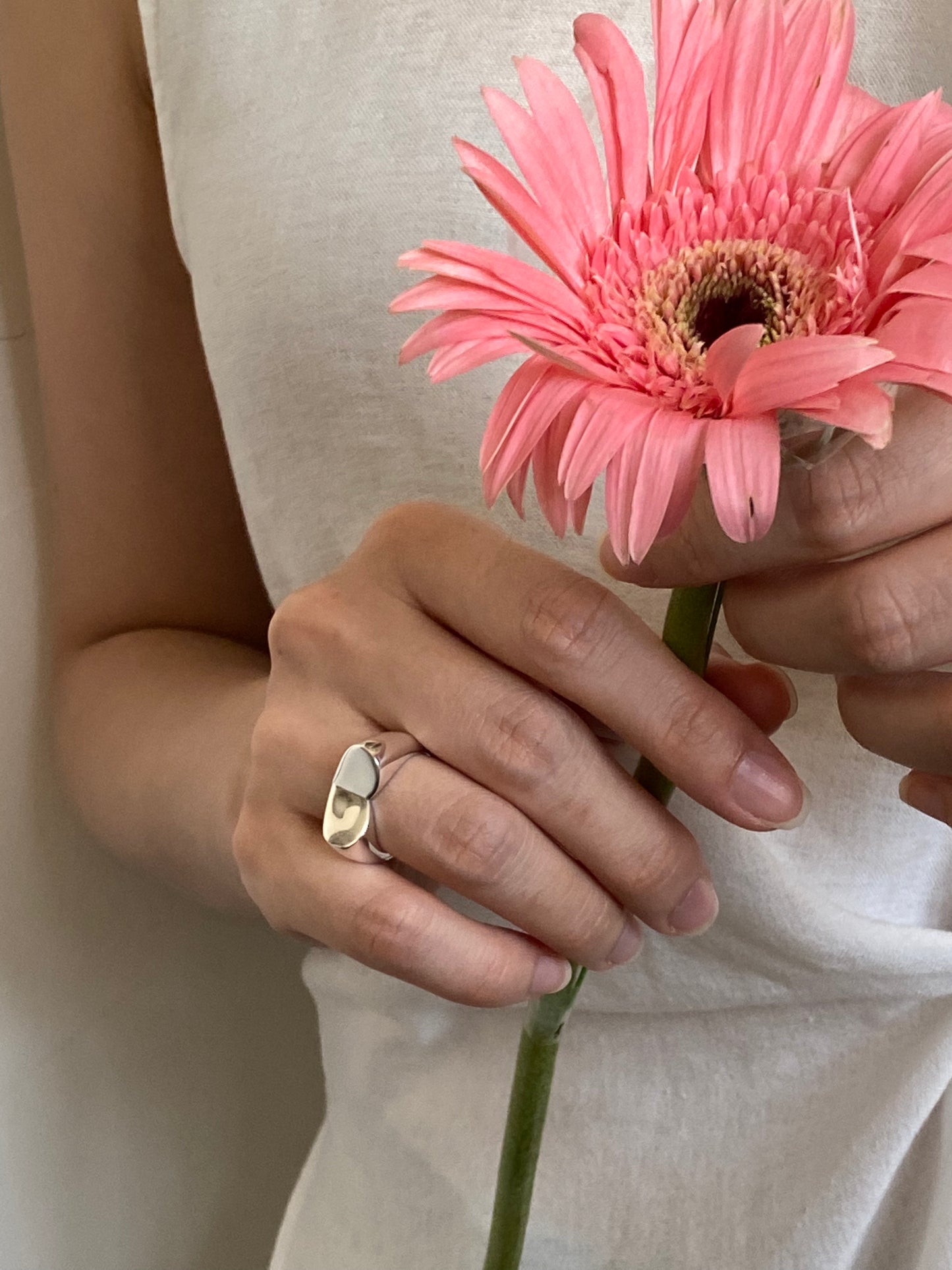 [silver925] Lip Heart Ring