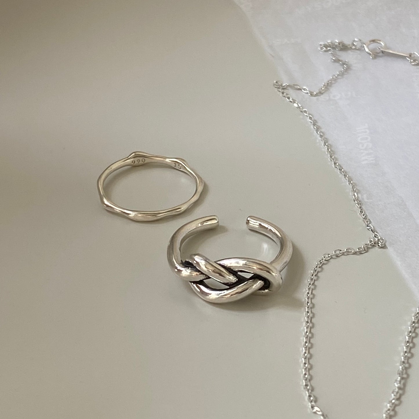 [silver925] Vintage Knot Ring #2