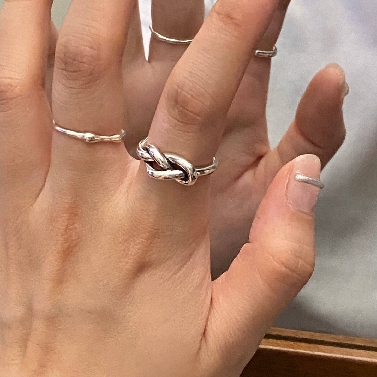 [silver925] Vintage Knot Ring #2