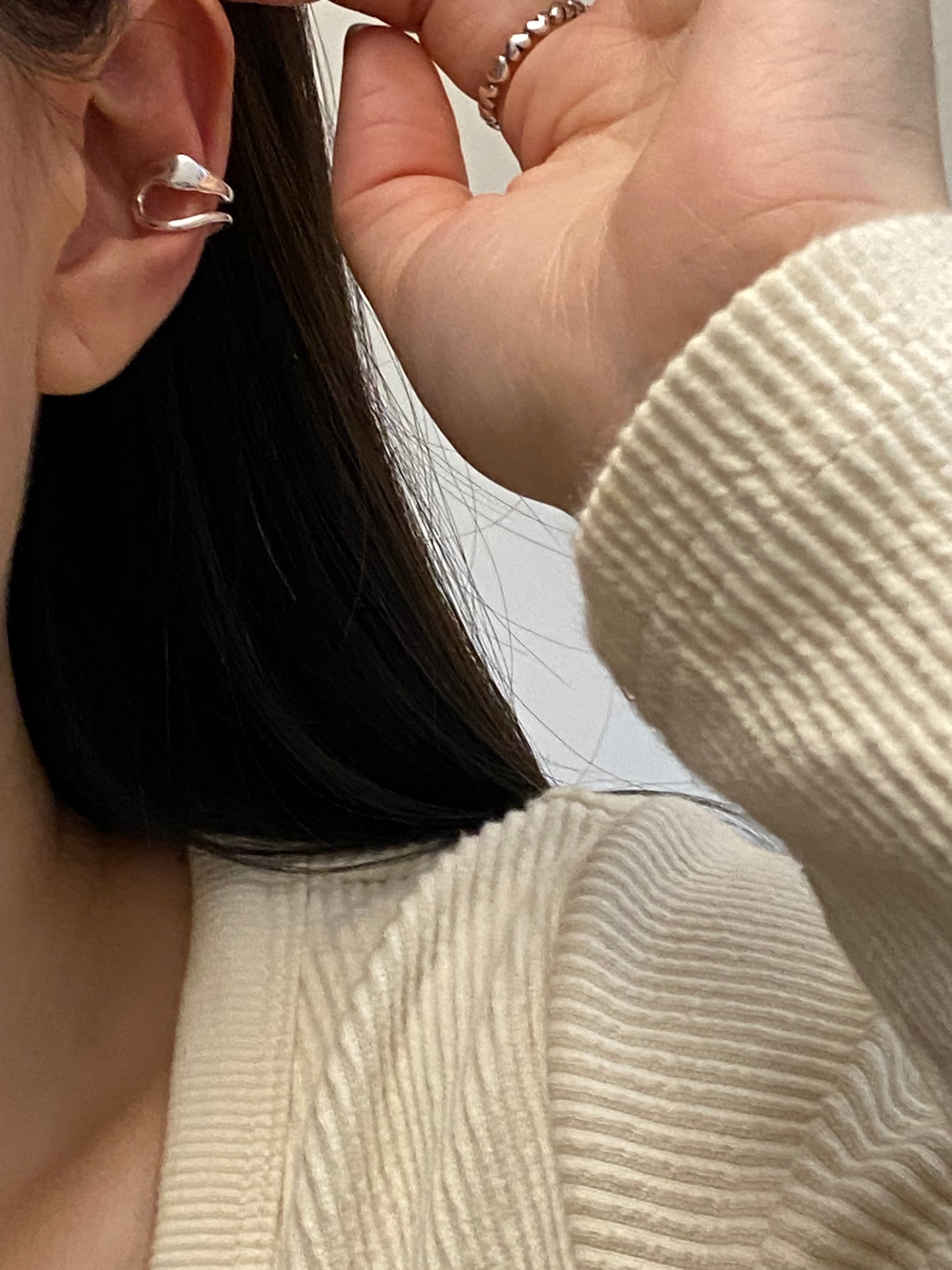 [silver925] Folding Ear Cuff
